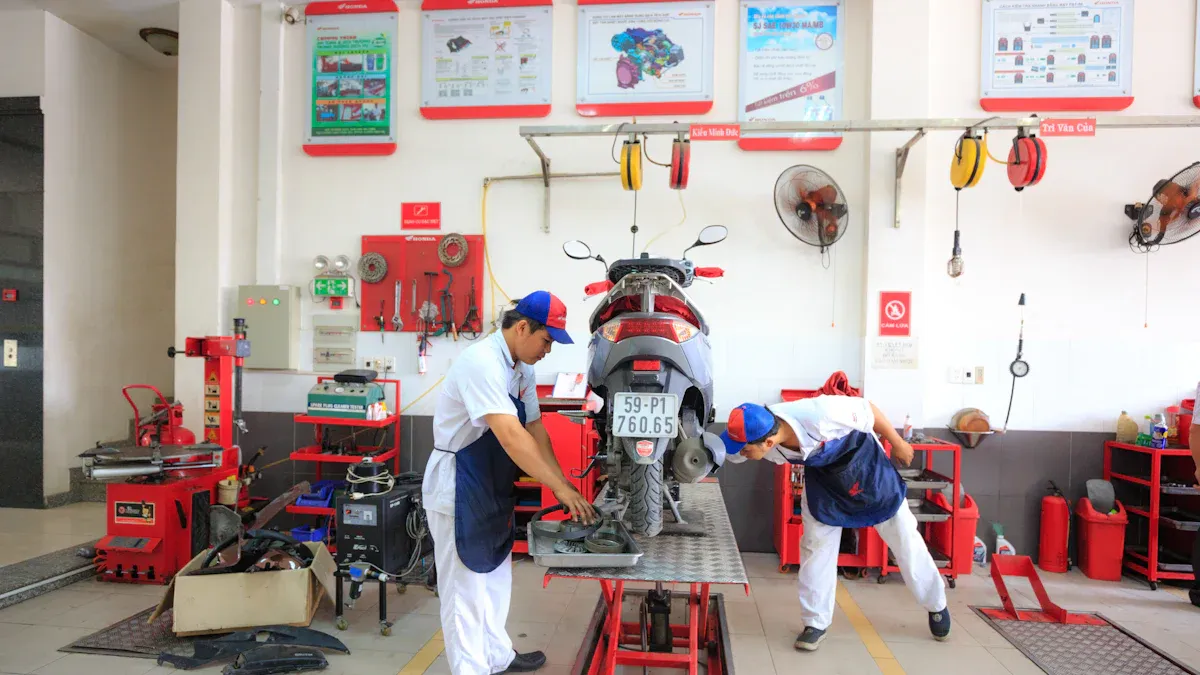 How Kingham Ensures High-Quality Motorcycle Parts through CNC Machining & QC 2 How Kingham Ensures High-Quality Motorcycle Parts through CNC Machining & QC Kingham Ensures High-Quality Through Comprehensive QC