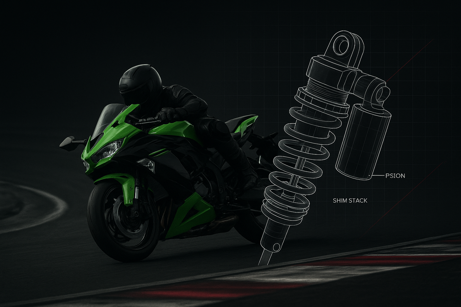 Cover image: Kawasaki performance shock absorbers and high-speed stability