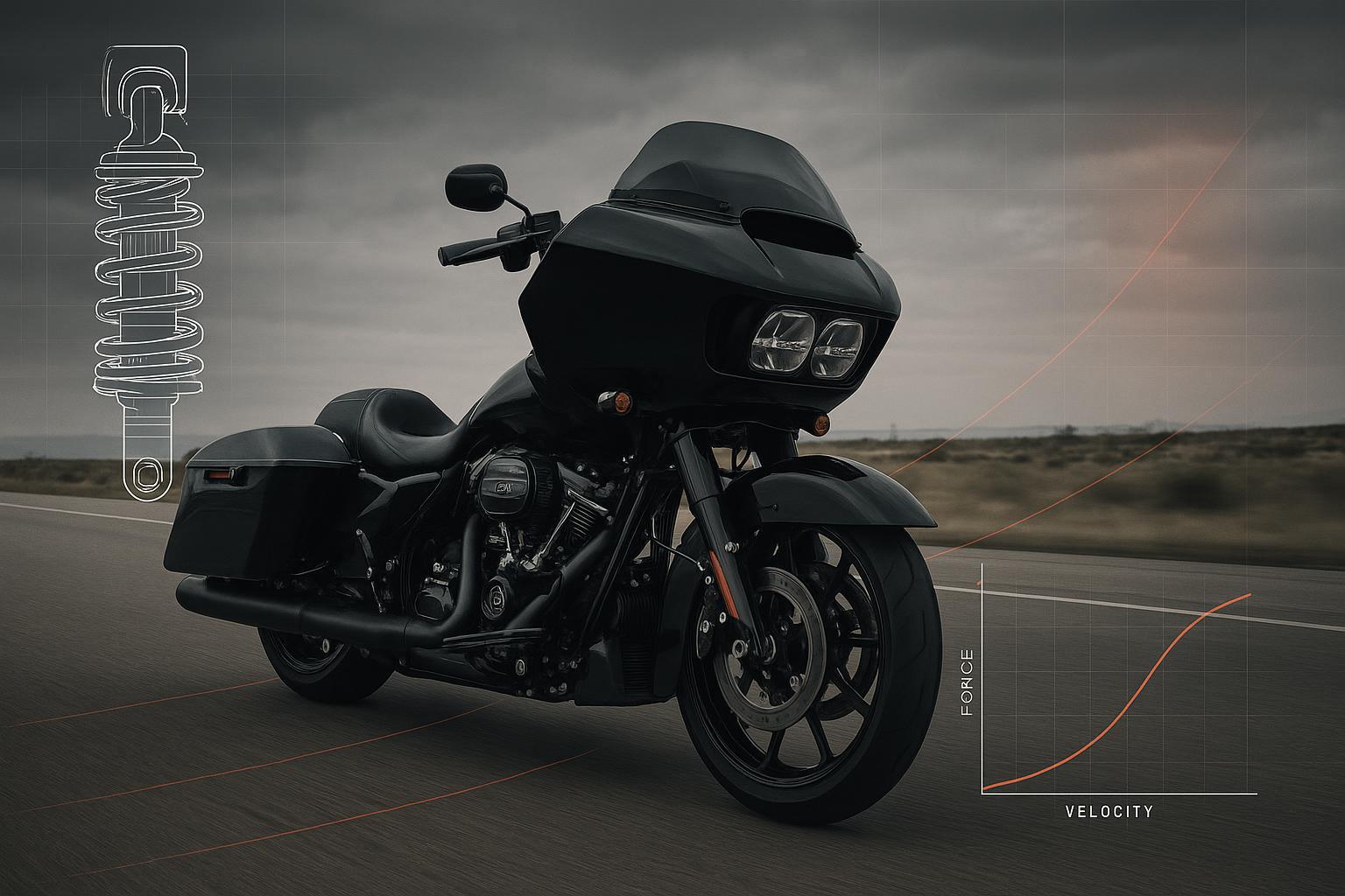 harley davidson performance suspension engineering for touring stability